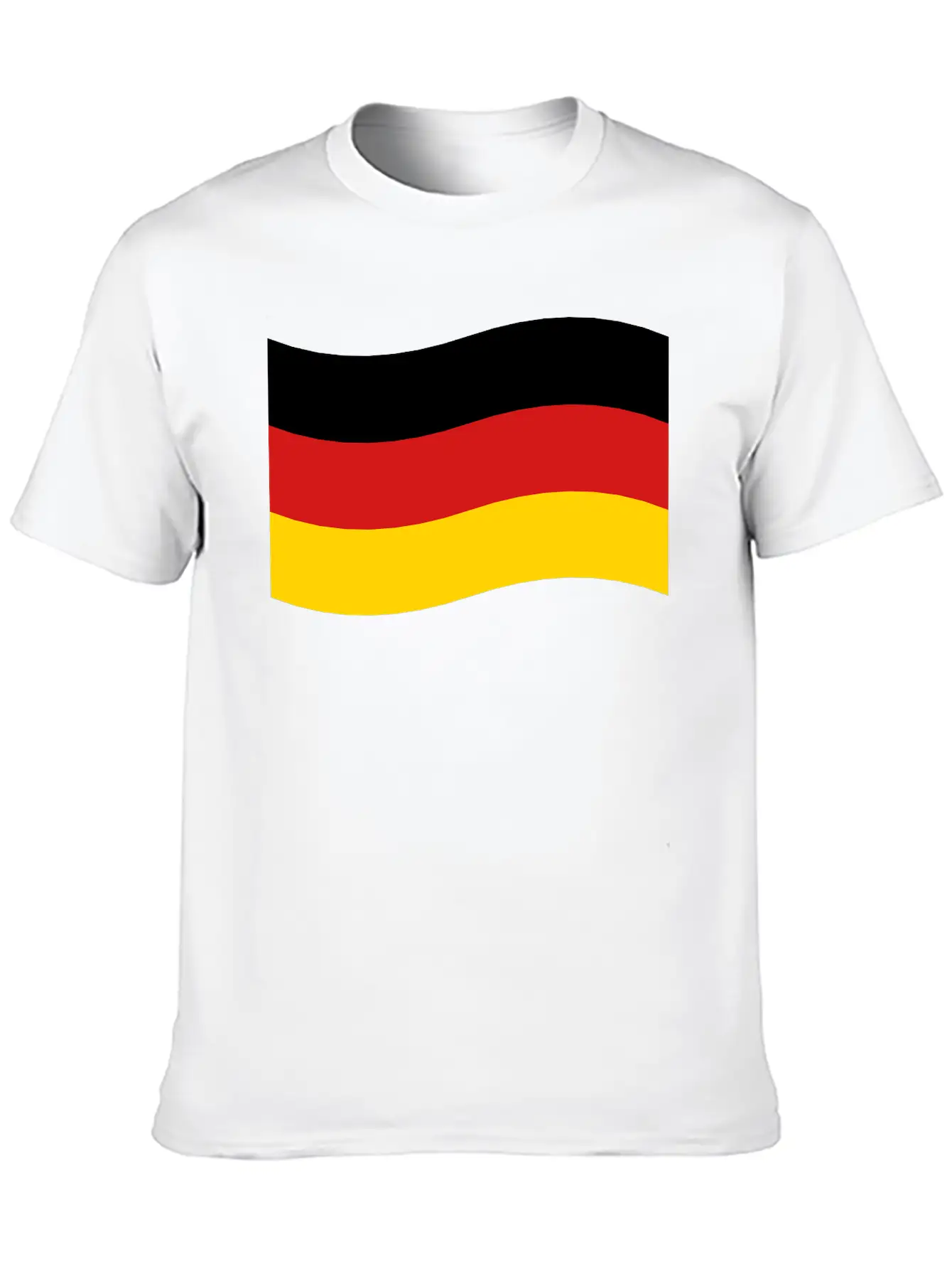 Flag Of Germany Breathable Graphic T-Shirt – Perfect For Casual Days