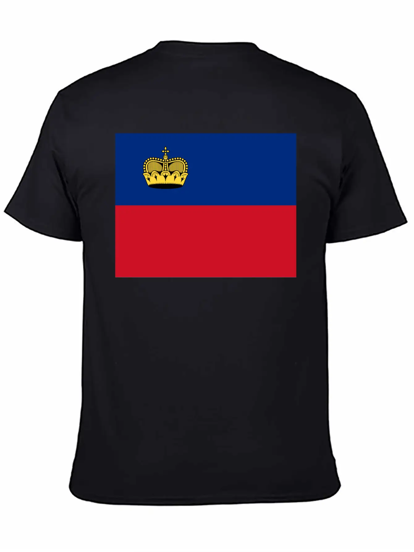 Flag Of Liechtenstein (li) Basic Graphic T-Shirt – Daily Comfort In Soft Cotton
