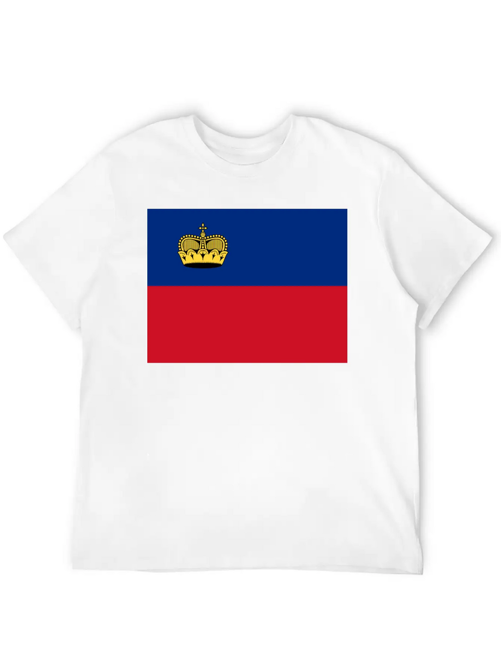 Flag Of Liechtenstein (li) Basic Graphic T-Shirt – Daily Comfort In Soft Cotton