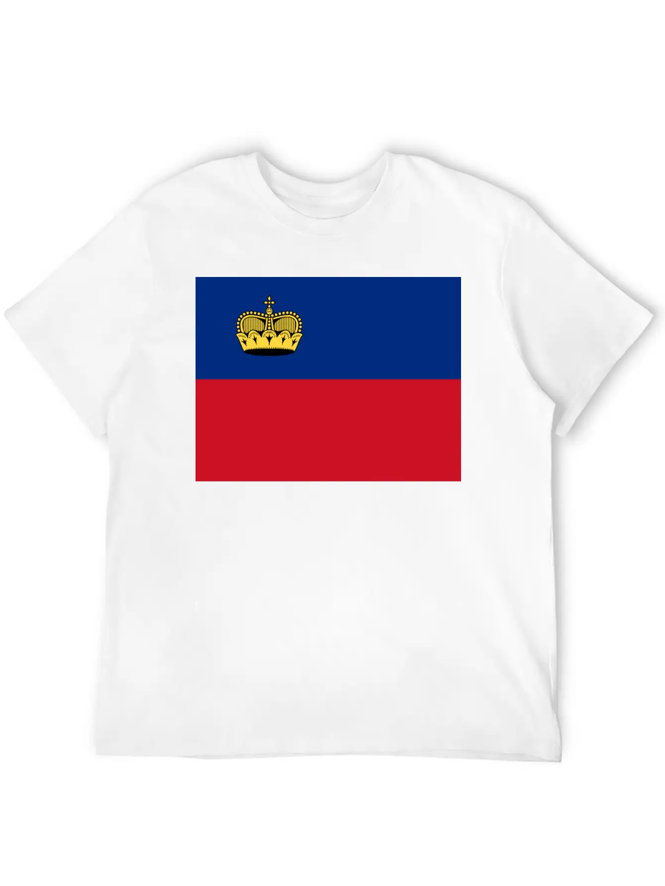 Flag Of Liechtenstein (li) Basic Graphic T-Shirt – Daily Comfort In Soft Cotton