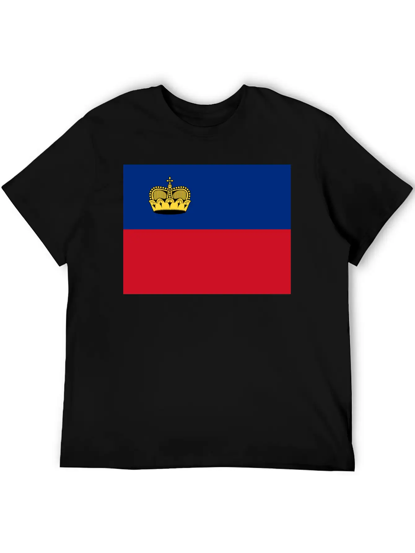 Flag Of Liechtenstein (li) Basic Graphic T-Shirt – Daily Comfort In Soft Cotton