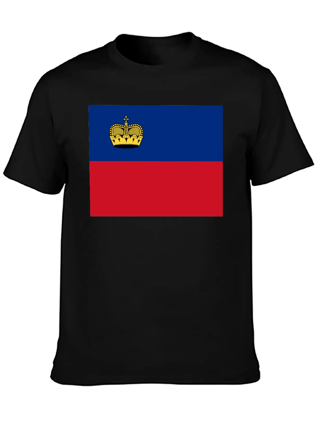 Flag Of Liechtenstein (li) Basic Graphic T-Shirt – Daily Comfort In Soft Cotton