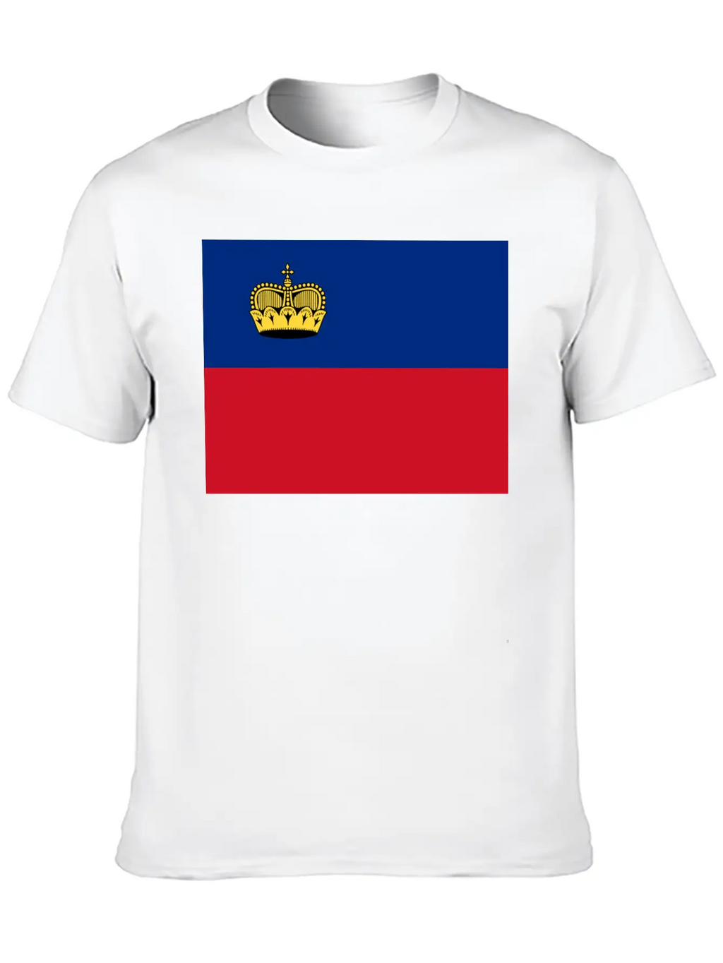 Flag Of Liechtenstein (li) Basic Graphic T-Shirt – Daily Comfort In Soft Cotton
