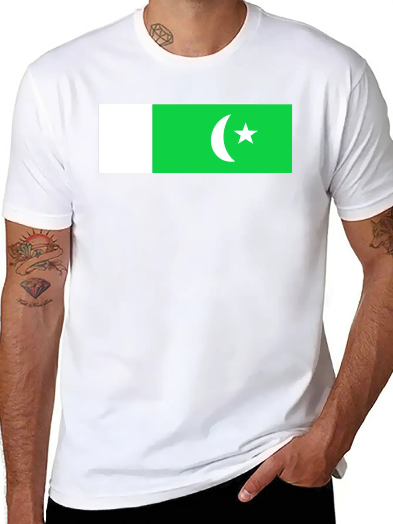 Flag Of Pakistan Classic Cotton Tee – Unisex Comfort For Any Season