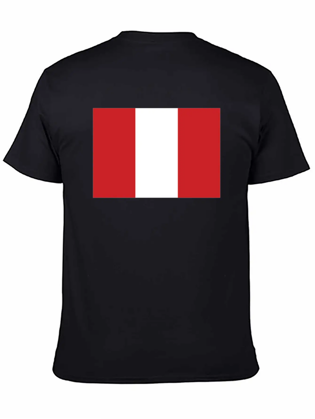 Flag Of Peru Cool Peruvian Flag Timeless Short Sleeve Tee – Comfy And Minimalist Design