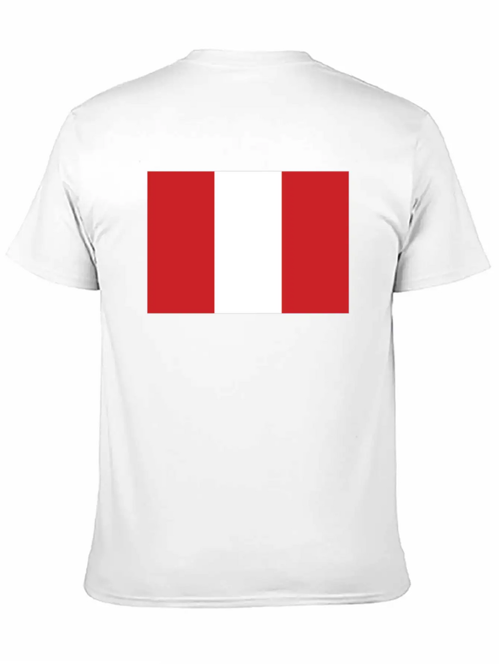 Flag Of Peru Cool Peruvian Flag Timeless Short Sleeve Tee – Comfy And Minimalist Design