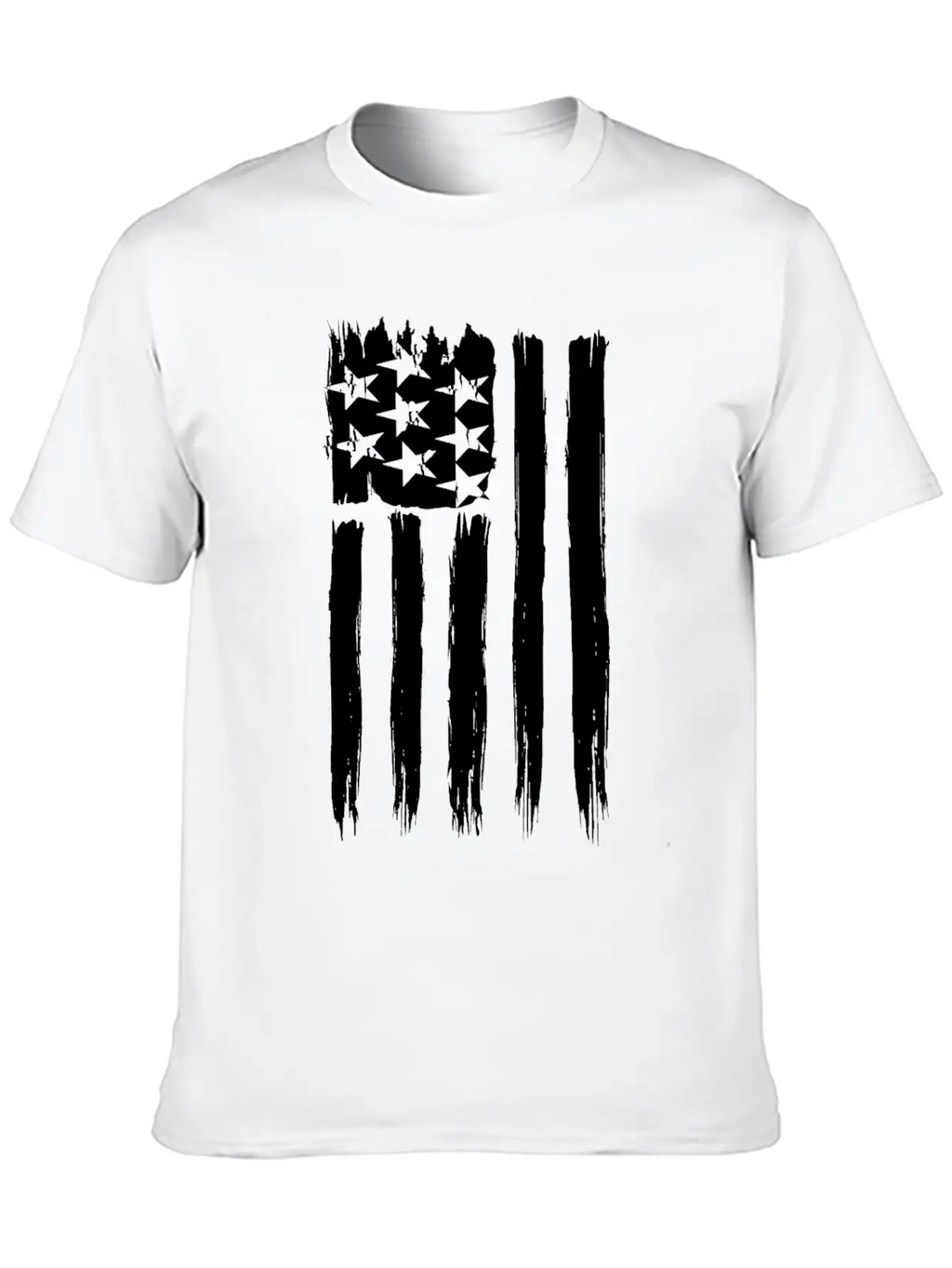 Flag Of Usa Basic Graphic T-Shirt – Daily Comfort In Soft Cotton