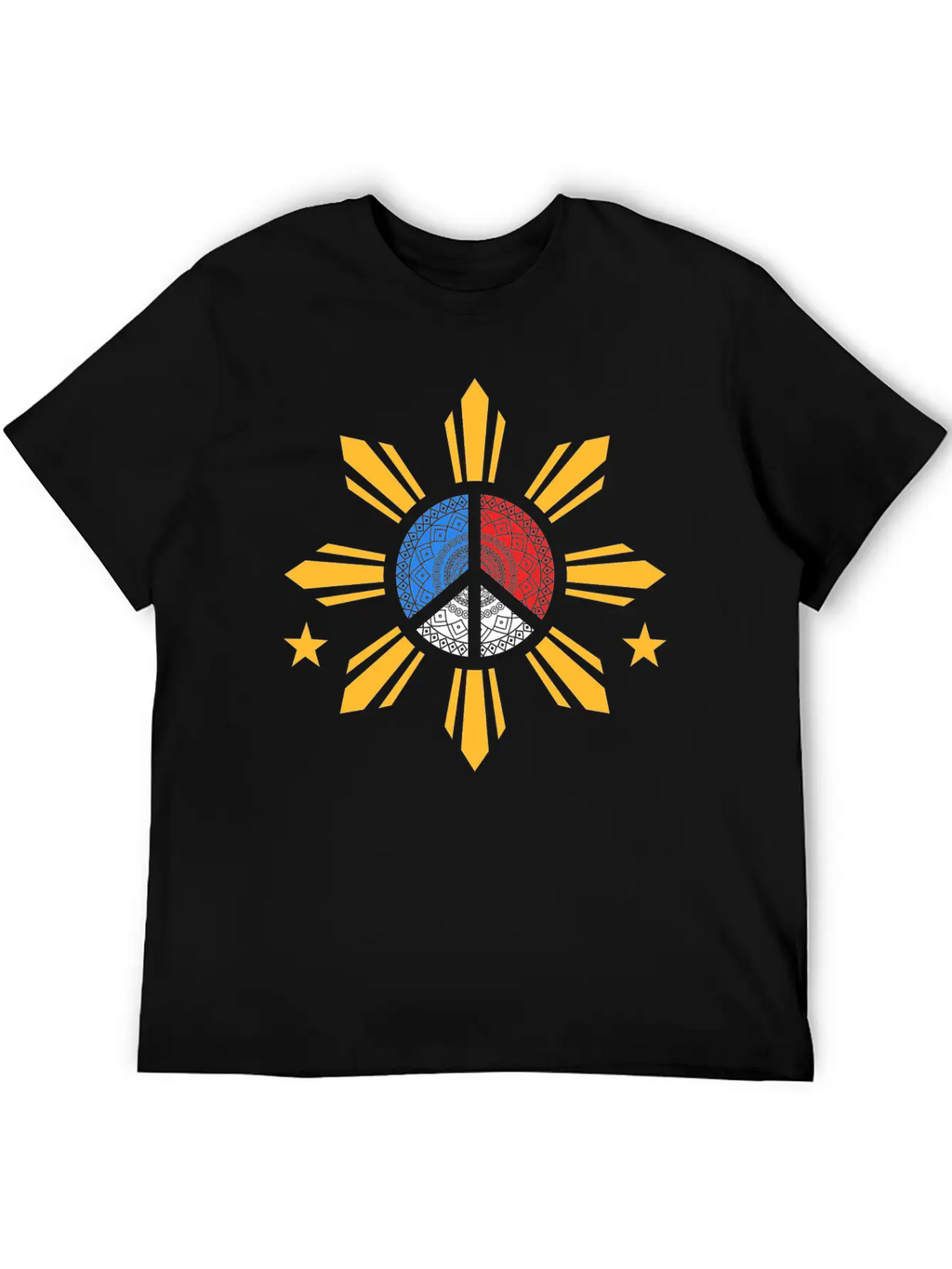 Flag Sun Design For Proud Pinoys Classic Cotton Tee – Unisex Comfort For Any Season