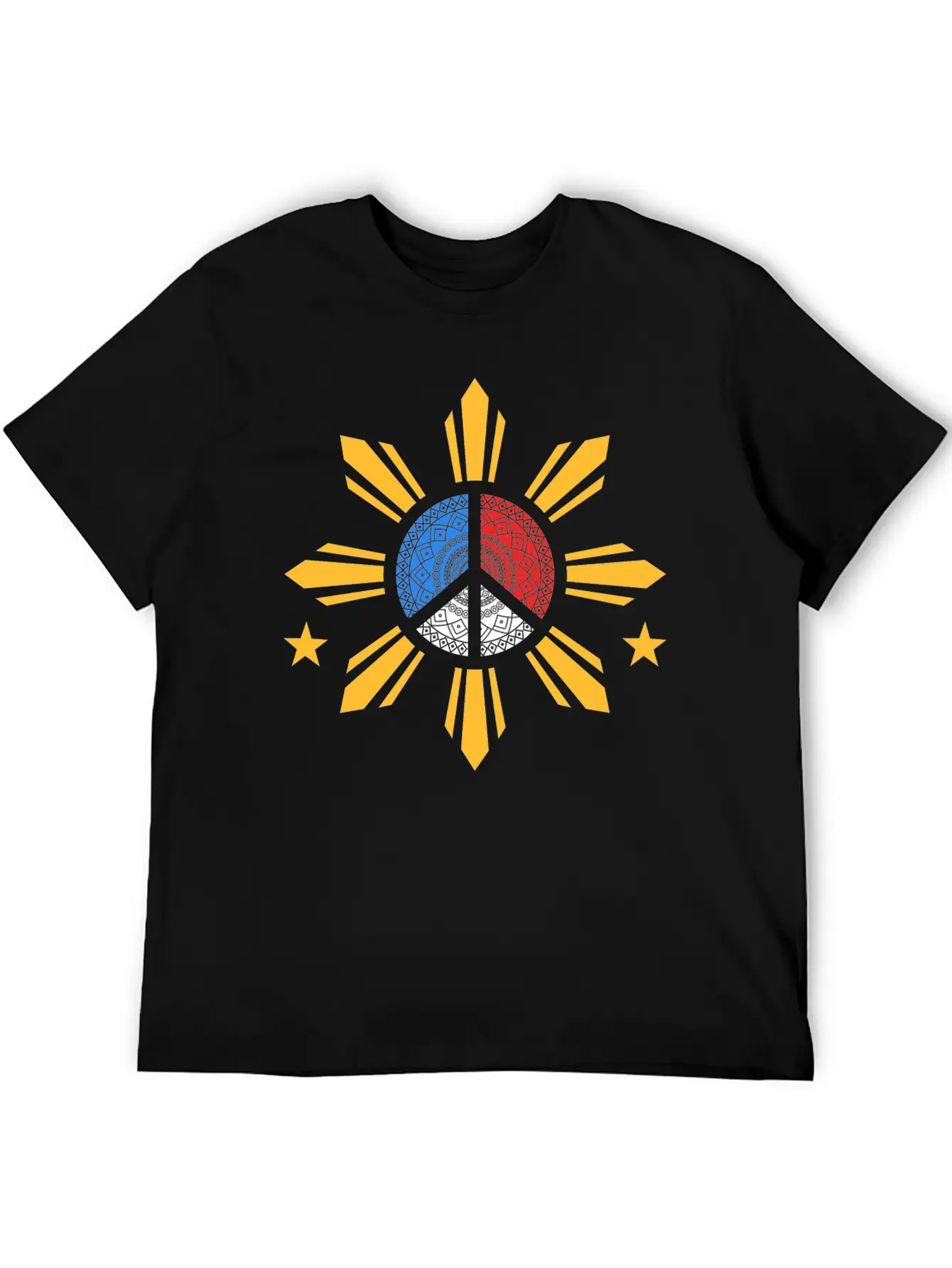Flag Sun Design For Proud Pinoys Classic Cotton Tee – Unisex Comfort For Any Season
