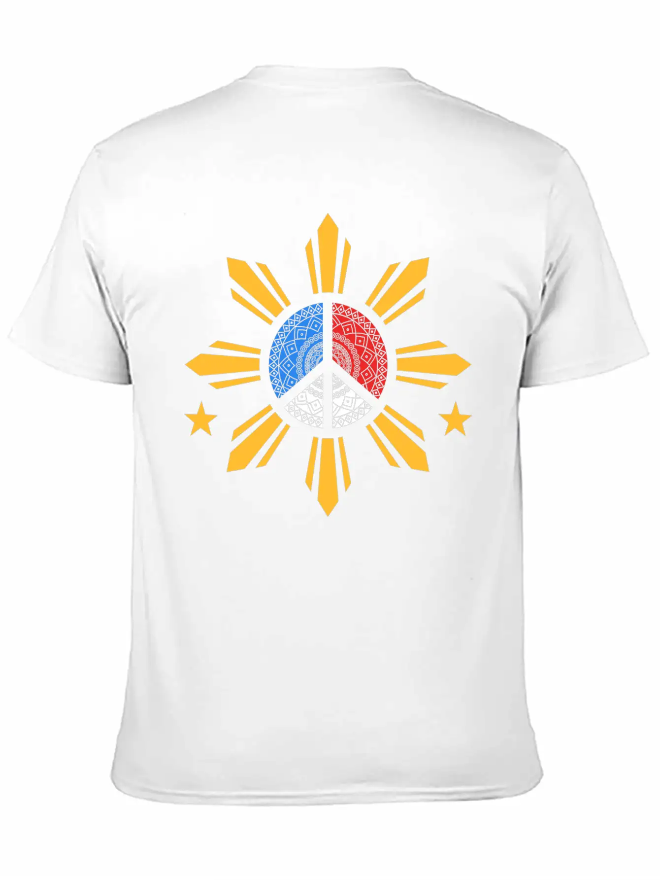 Flag Sun Design For Proud Pinoys Classic Cotton Tee – Unisex Comfort For Any Season
