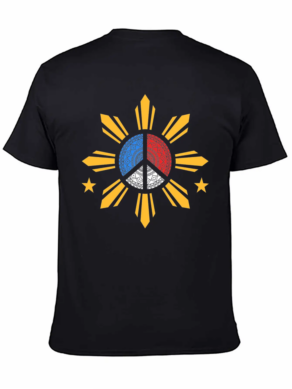 Flag Sun Design For Proud Pinoys Classic Cotton Tee – Unisex Comfort For Any Season