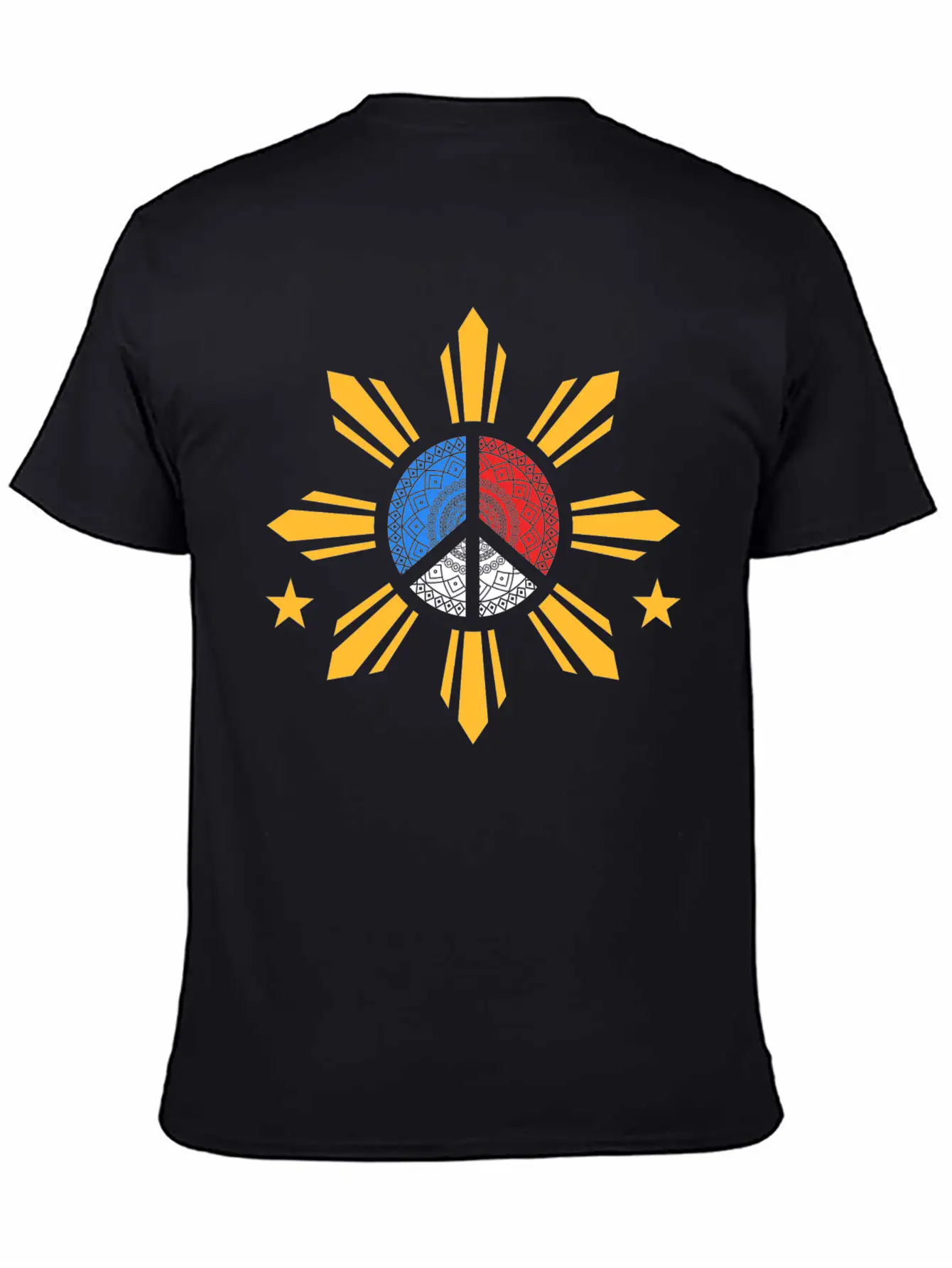 Flag Sun Design For Proud Pinoys Classic Cotton Tee – Unisex Comfort For Any Season