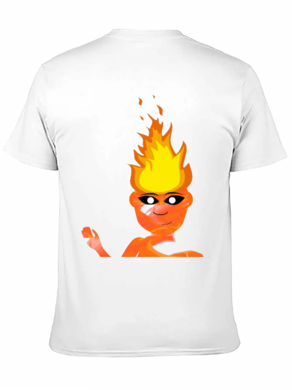 Flame Elemental Simmering Timeless Short Sleeve Tee – Comfy And Minimalist Design