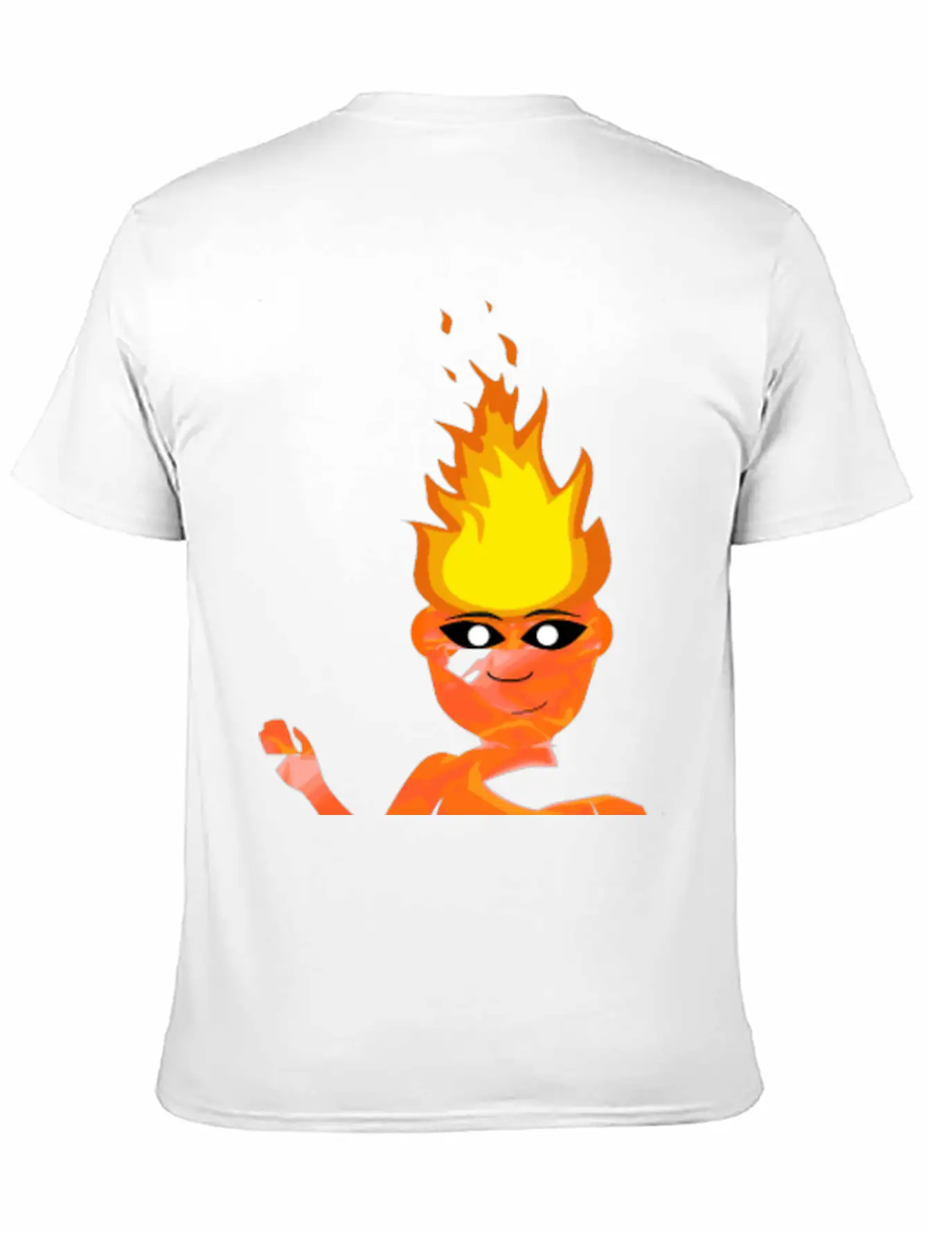 Flame Elemental Simmering Timeless Short Sleeve Tee – Comfy And Minimalist Design