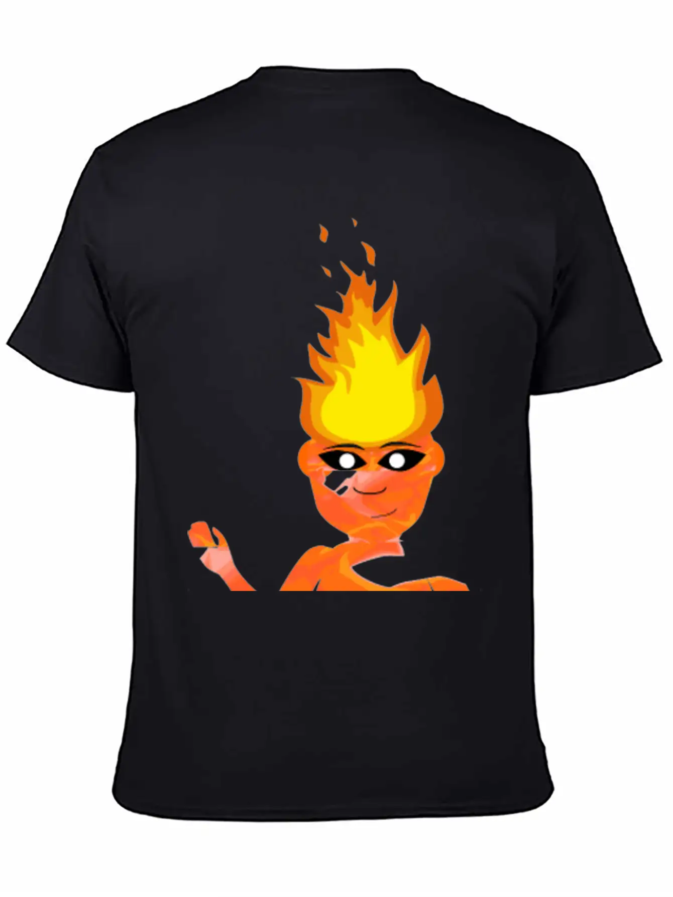 Flame Elemental Simmering Timeless Short Sleeve Tee – Comfy And Minimalist Design