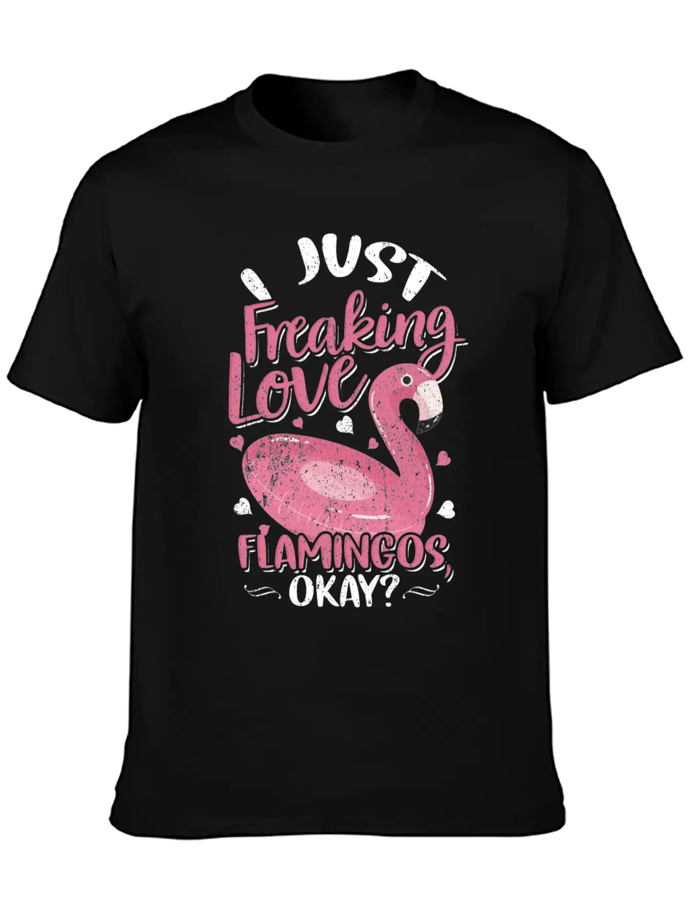 Flamingo Breathable Graphic T-Shirt – Perfect For Casual Days