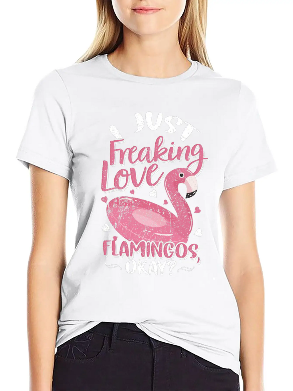 Flamingo Breathable Graphic T-Shirt – Perfect For Casual Days