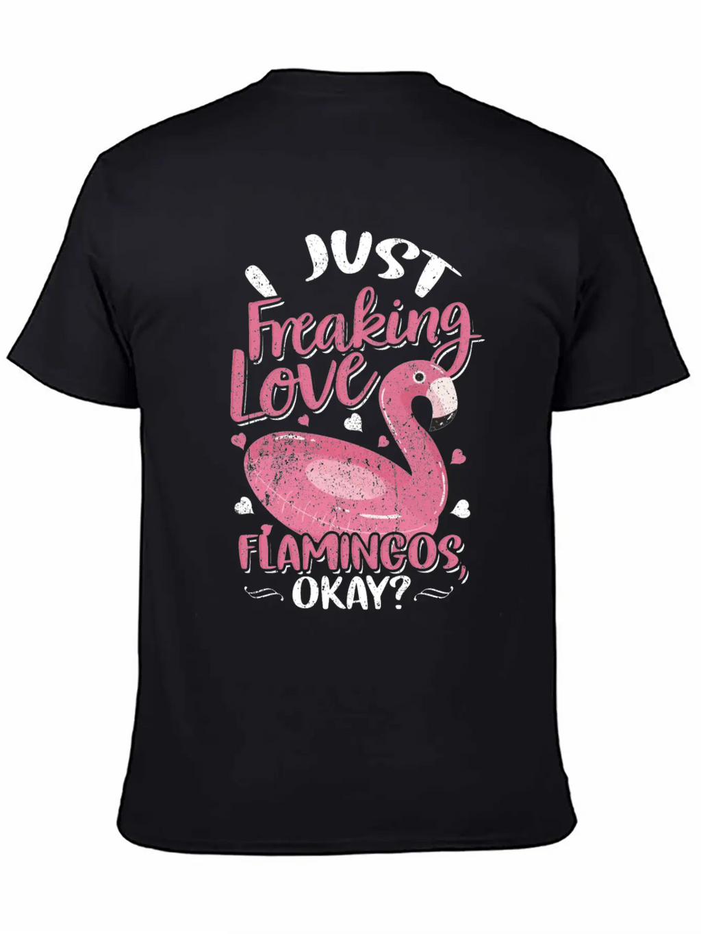 Flamingo Breathable Graphic T-Shirt – Perfect For Casual Days