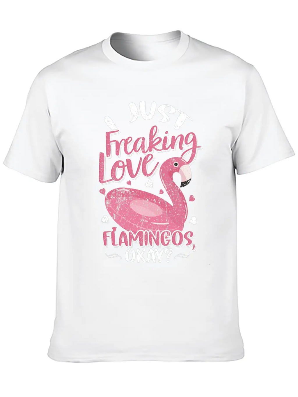 Flamingo Breathable Graphic T-Shirt – Perfect For Casual Days