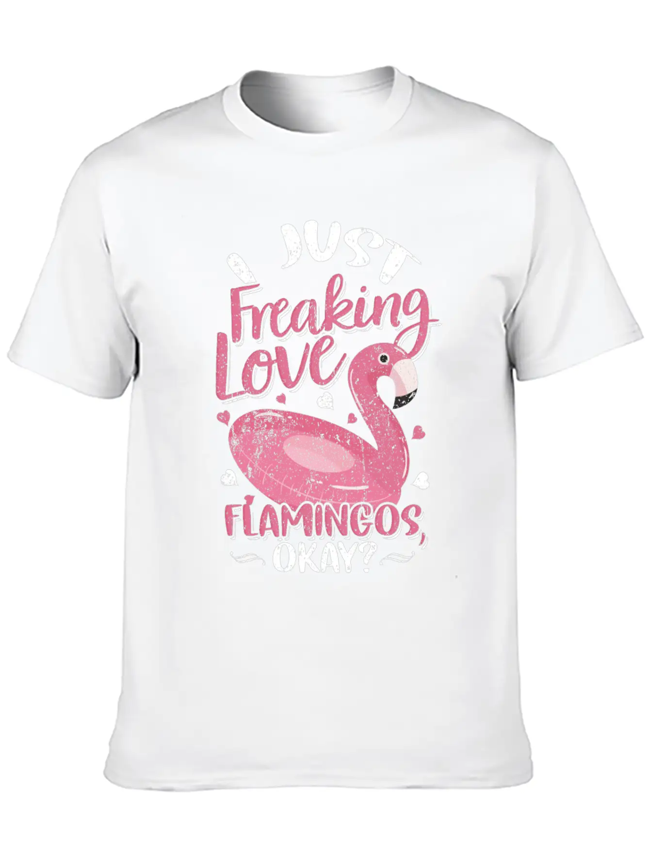 Flamingo Breathable Graphic T-Shirt – Perfect For Casual Days