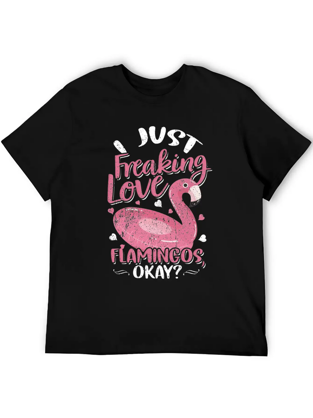 Flamingo Breathable Graphic T-Shirt – Perfect For Casual Days