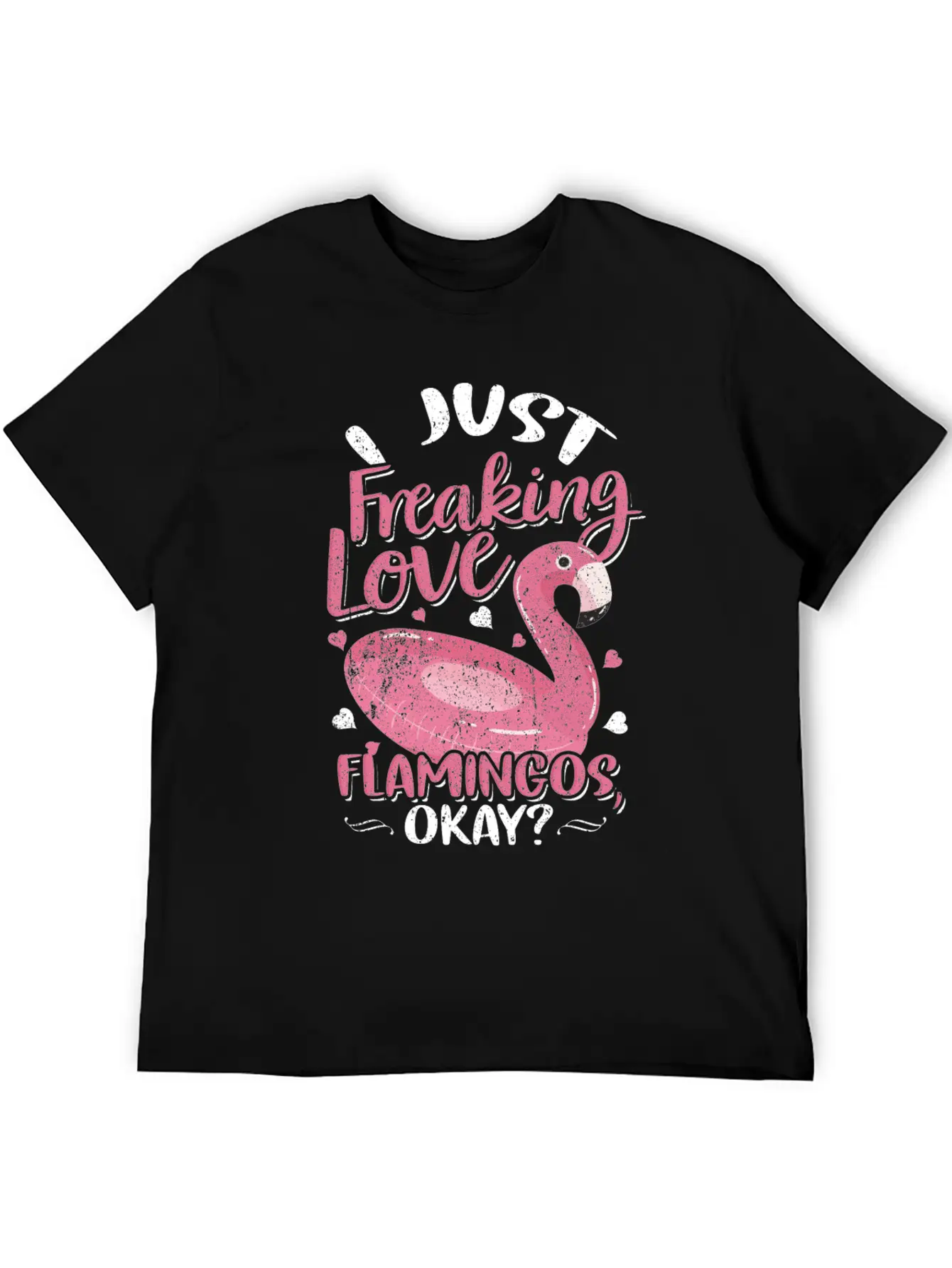 Flamingo Breathable Graphic T-Shirt – Perfect For Casual Days