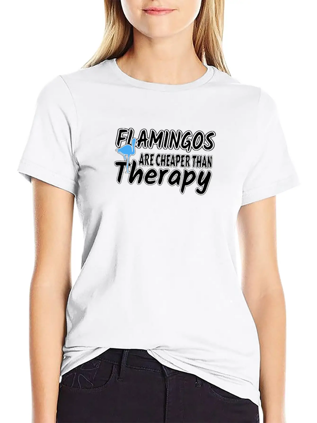 Flamingo Classic Cotton Tee – Unisex Comfort For Any Season