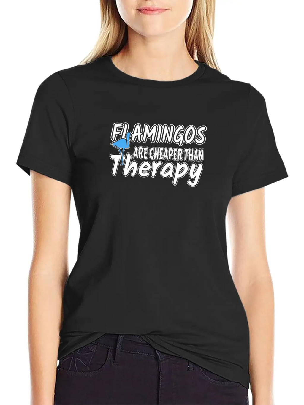 Flamingo Classic Cotton Tee – Unisex Comfort For Any Season
