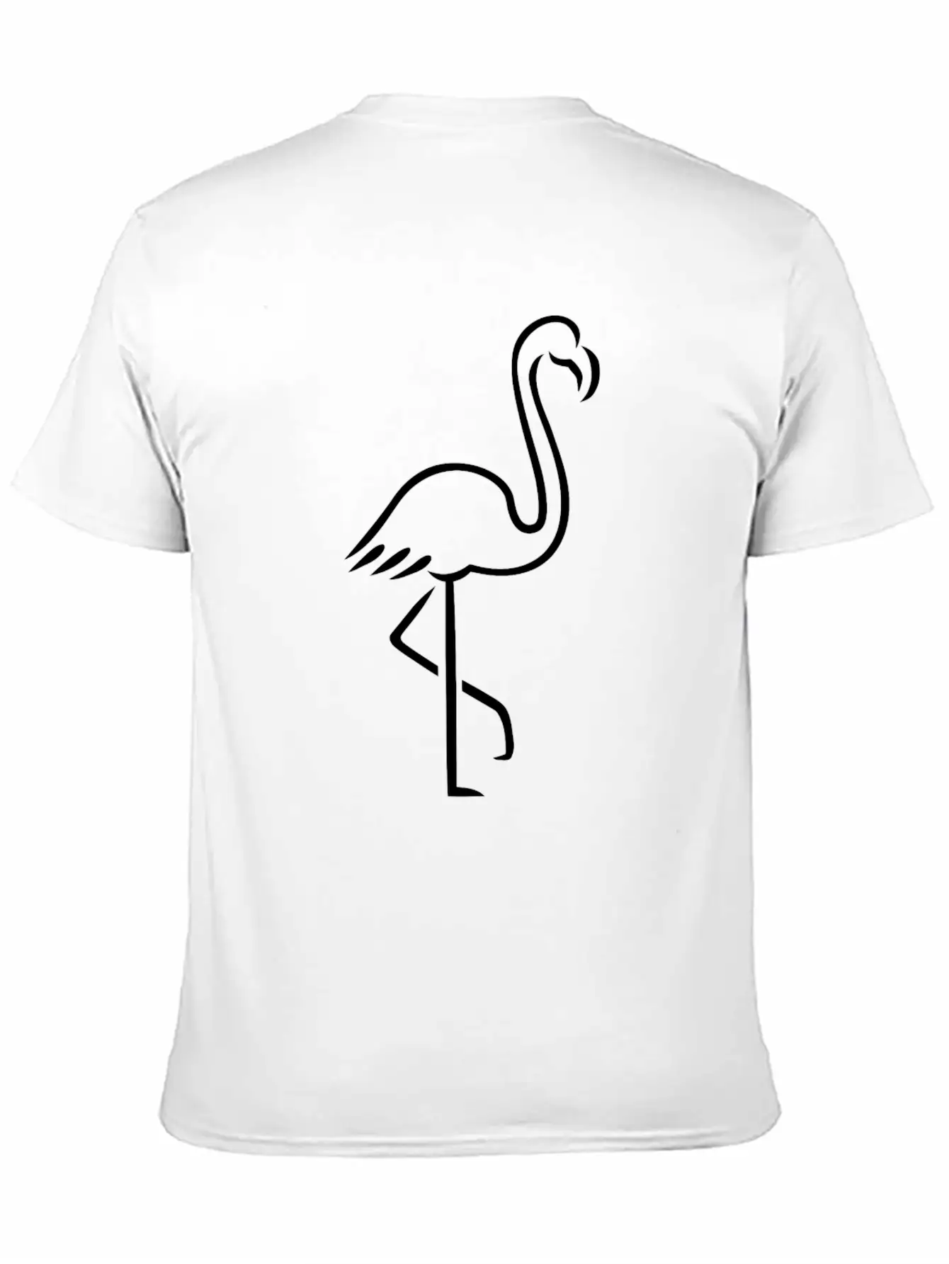 Flamingo Essential Cotton Tee For Daily Outfits – Unisex Style