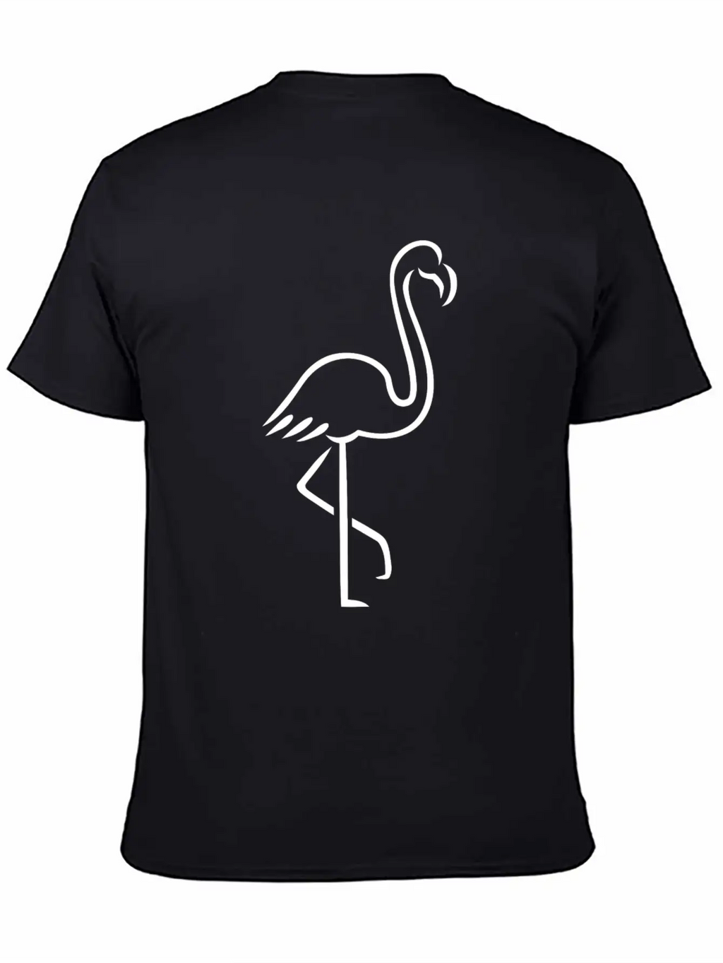 Flamingo Essential Cotton Tee For Daily Outfits – Unisex Style