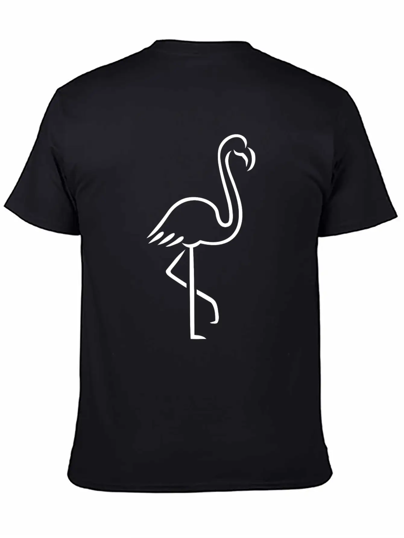 Flamingo Essential Cotton Tee For Daily Outfits – Unisex Style