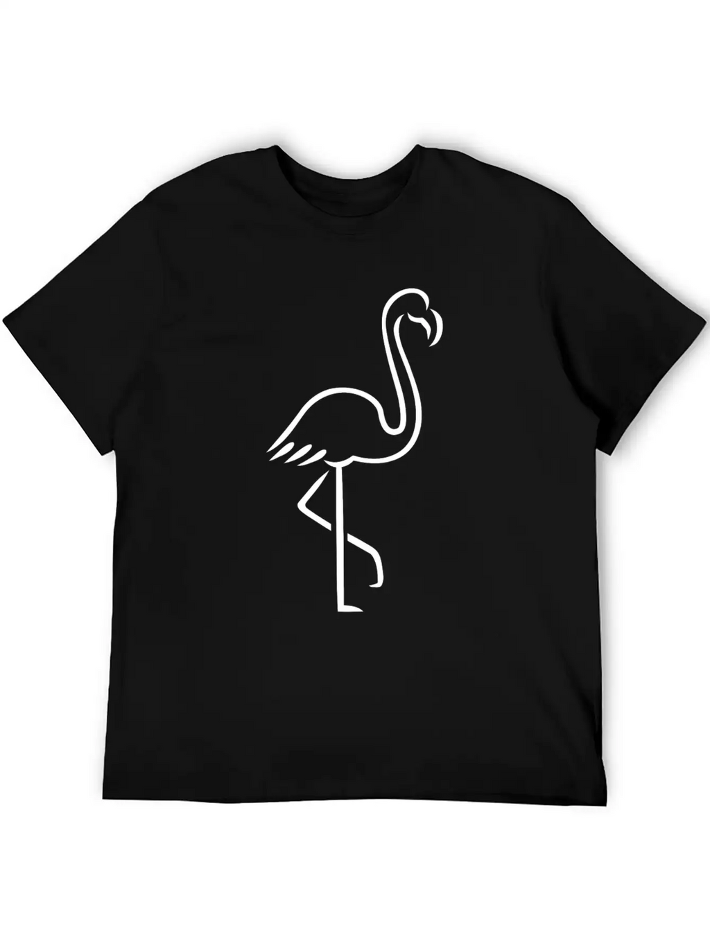 Flamingo Essential Cotton Tee For Daily Outfits – Unisex Style