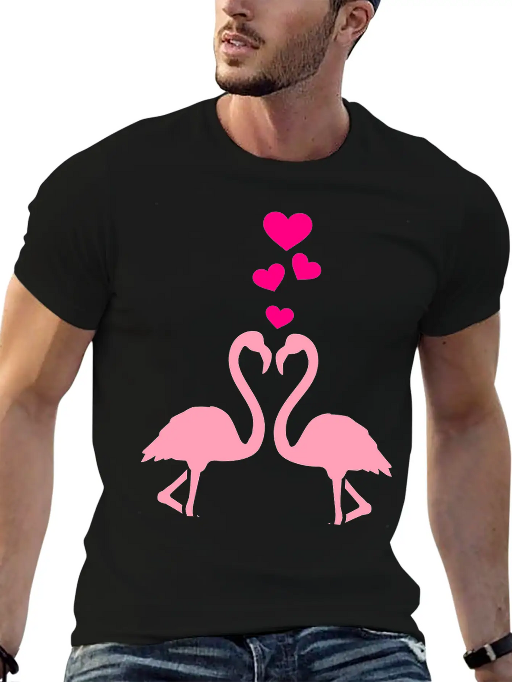 Flamingo Relaxed Everyday Tee – Lightweight And Durable Cotton
