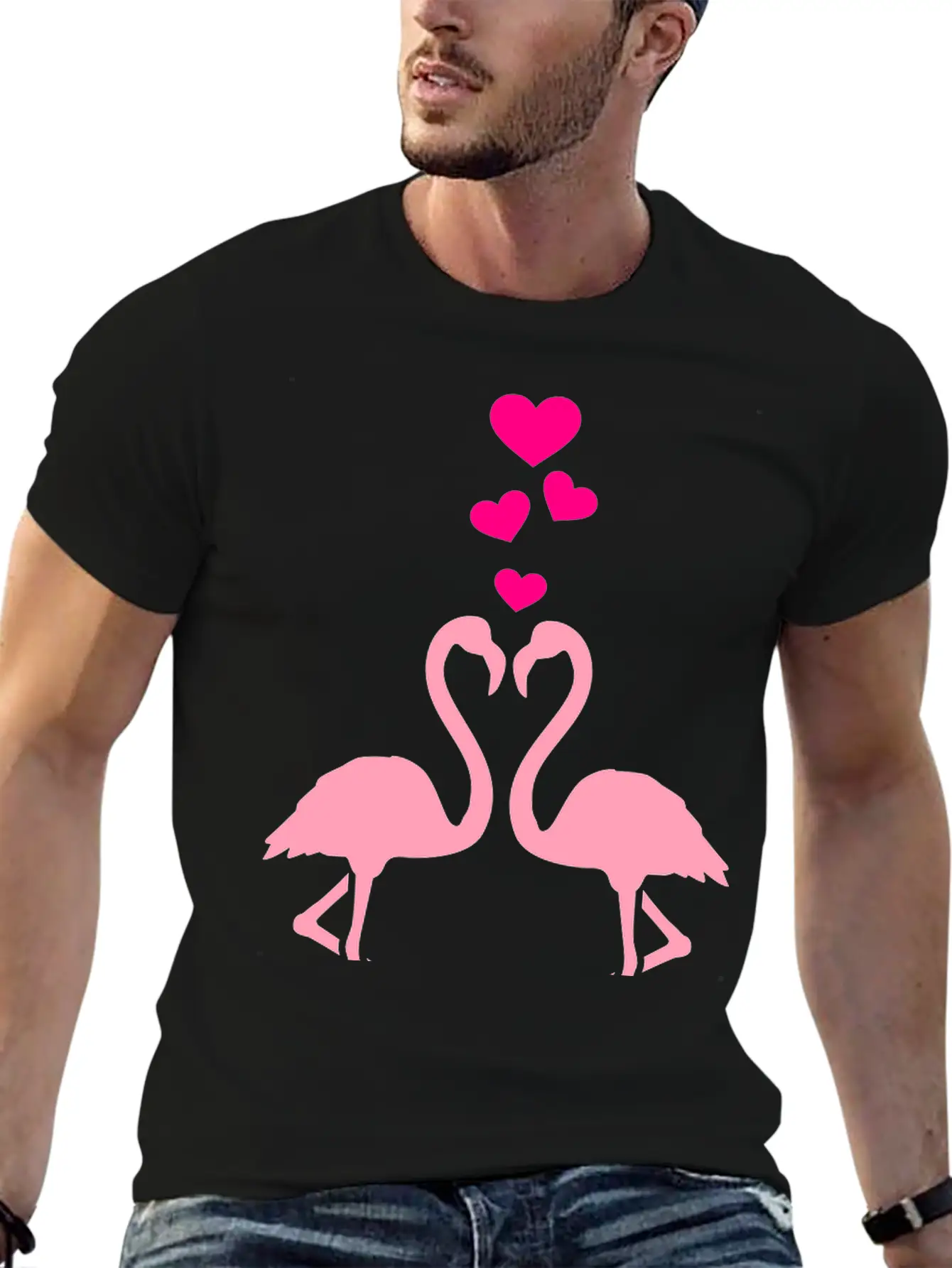 Flamingo Relaxed Everyday Tee – Lightweight And Durable Cotton