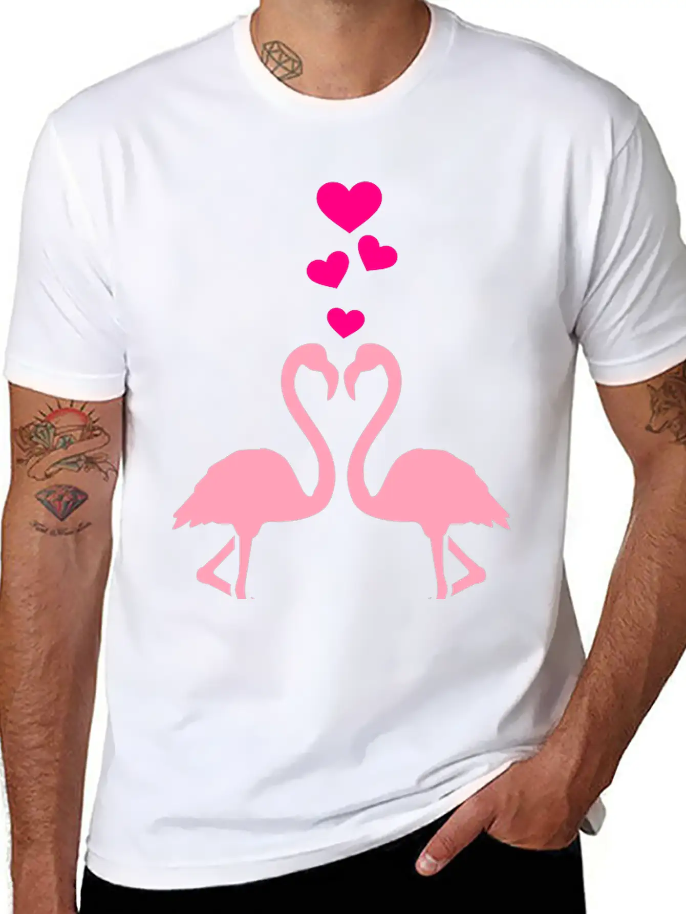 Flamingo Relaxed Everyday Tee – Lightweight And Durable Cotton