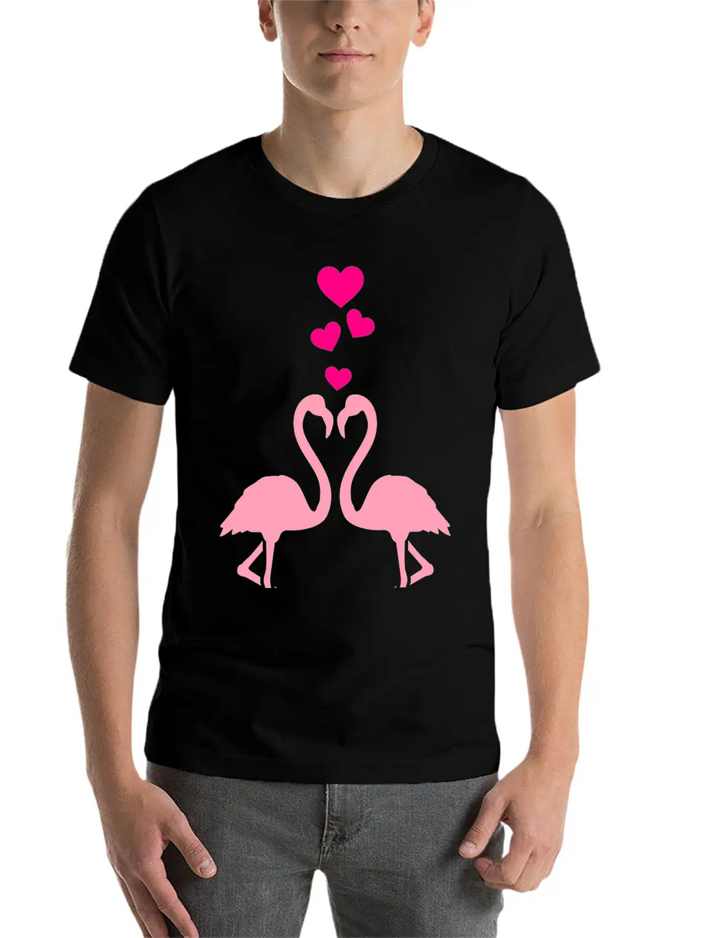 Flamingo Relaxed Everyday Tee – Lightweight And Durable Cotton