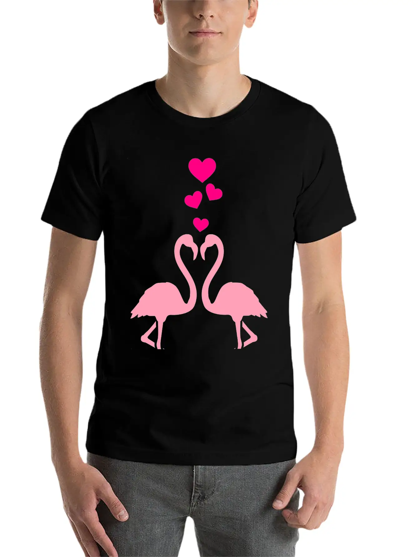 Flamingo Relaxed Everyday Tee – Lightweight And Durable Cotton