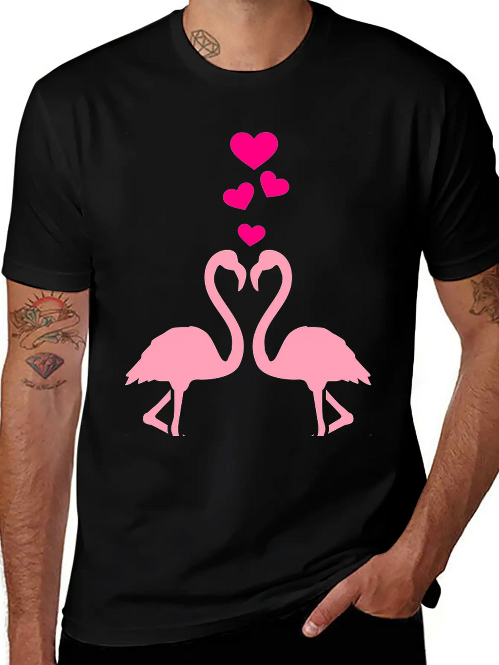 Flamingo Relaxed Everyday Tee – Lightweight And Durable Cotton