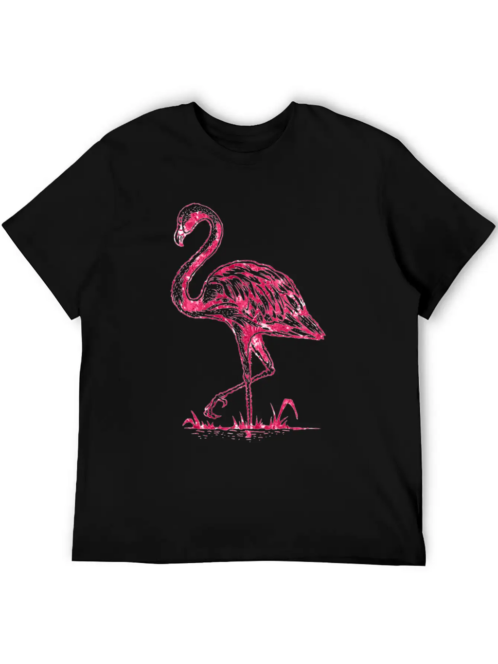 Flamingo Stylish Everyday T-Shirt – Unisex Basic Cotton Tee