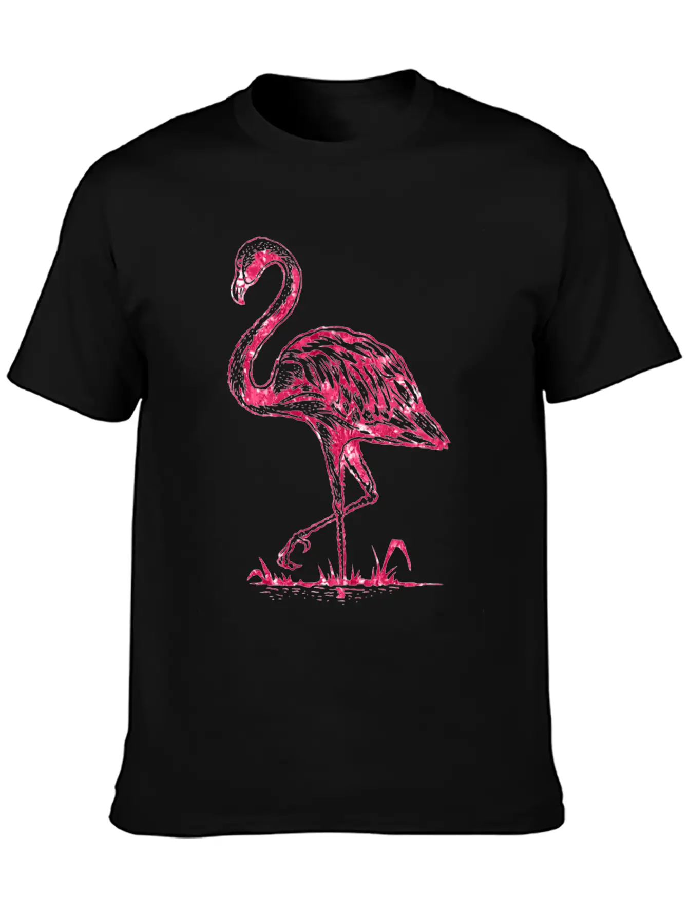Flamingo Stylish Everyday T-Shirt – Unisex Basic Cotton Tee