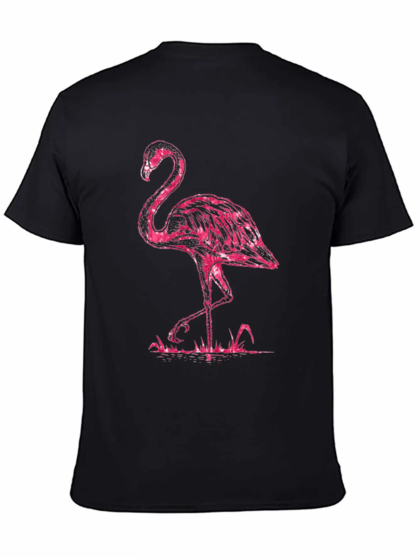 Flamingo Stylish Everyday T-Shirt – Unisex Basic Cotton Tee