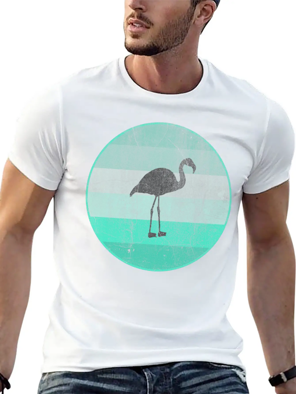 Flamingo Timeless Short Sleeve Tee – Comfy And Minimalist Design