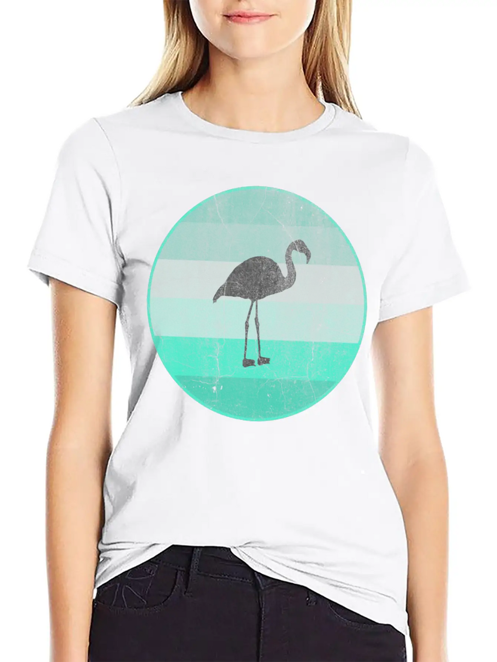 Flamingo Timeless Short Sleeve Tee – Comfy And Minimalist Design