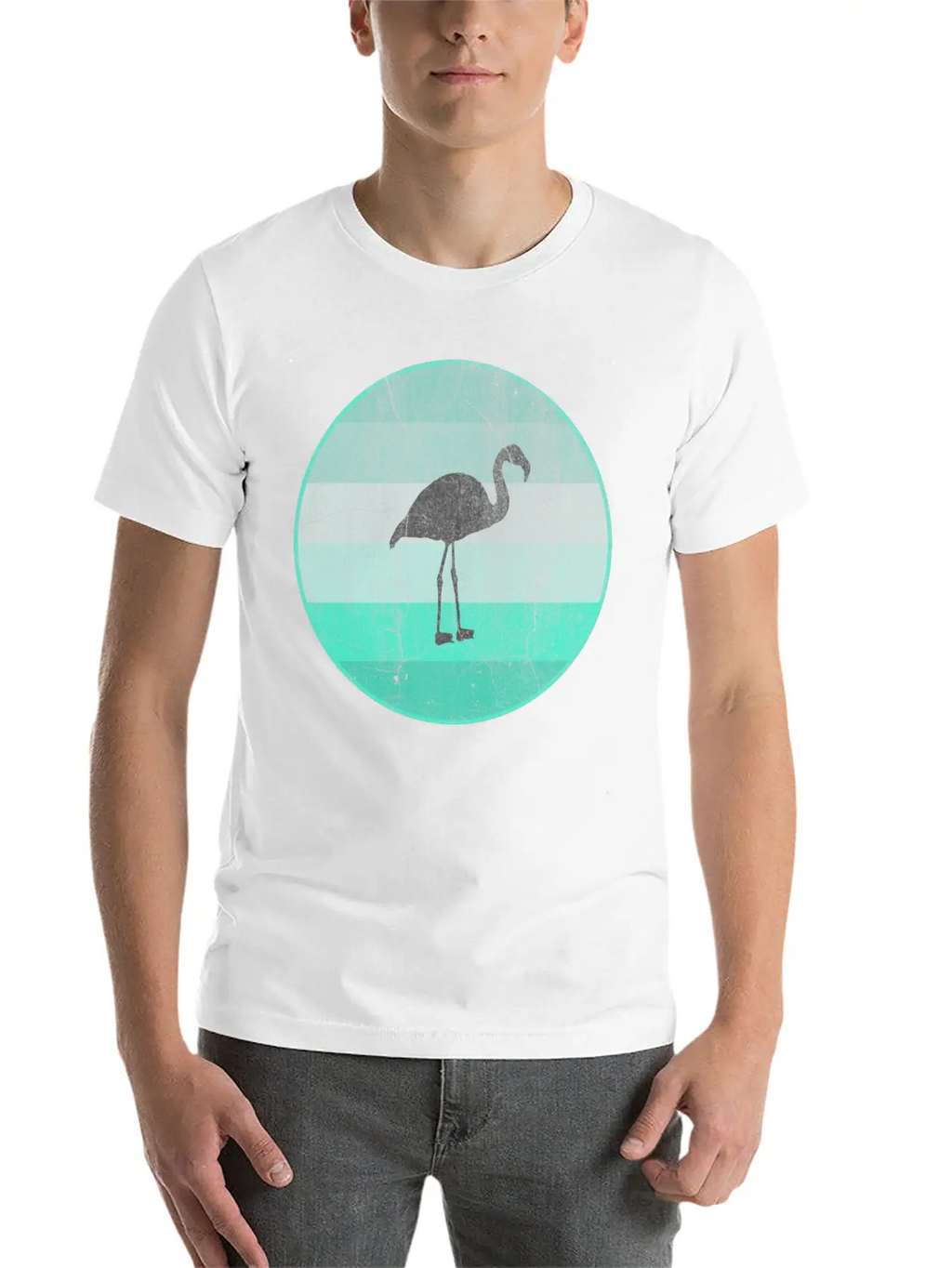 Flamingo Timeless Short Sleeve Tee – Comfy And Minimalist Design