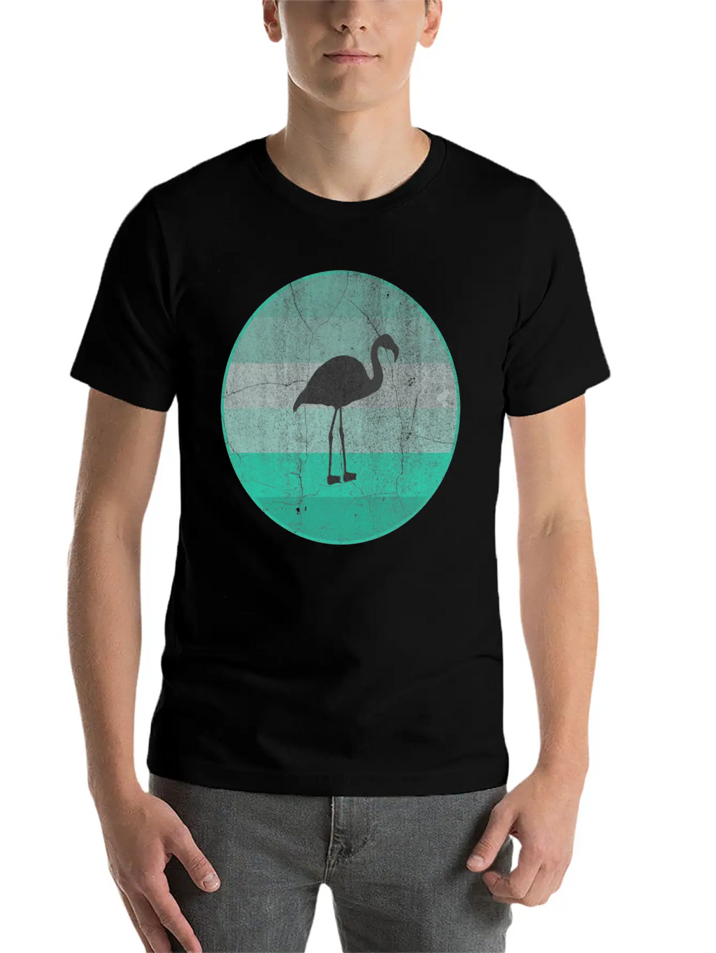 Flamingo Timeless Short Sleeve Tee – Comfy And Minimalist Design