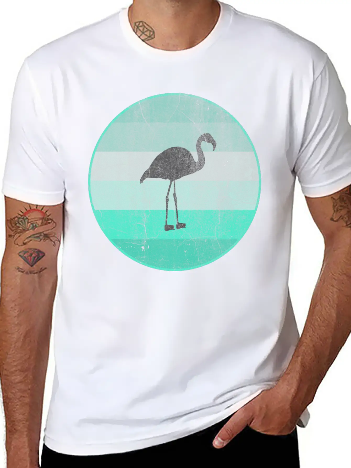 Flamingo Timeless Short Sleeve Tee – Comfy And Minimalist Design