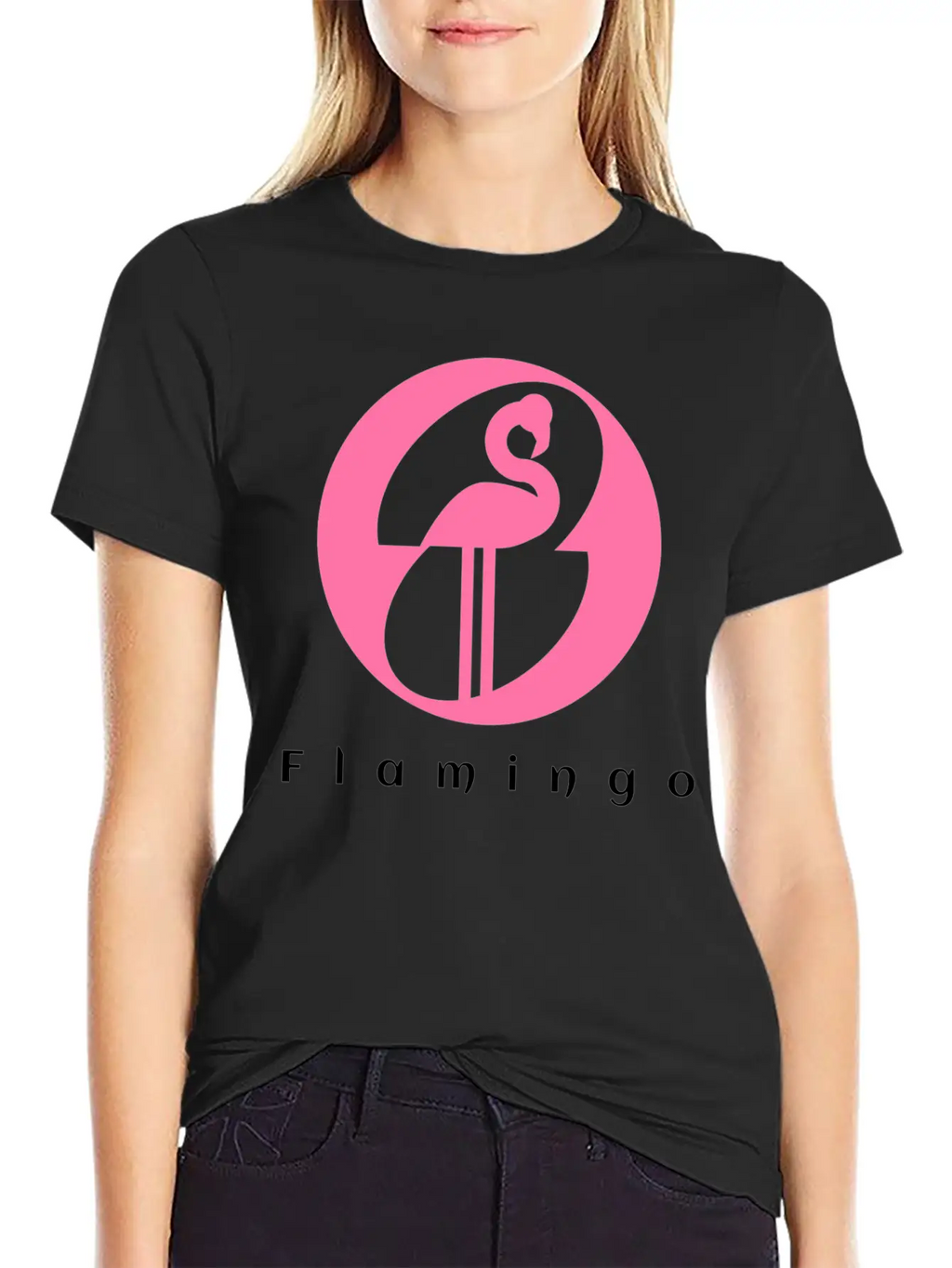 Flamingo Unisex Casual T-Shirt – Clean Design For Daily Comfort
