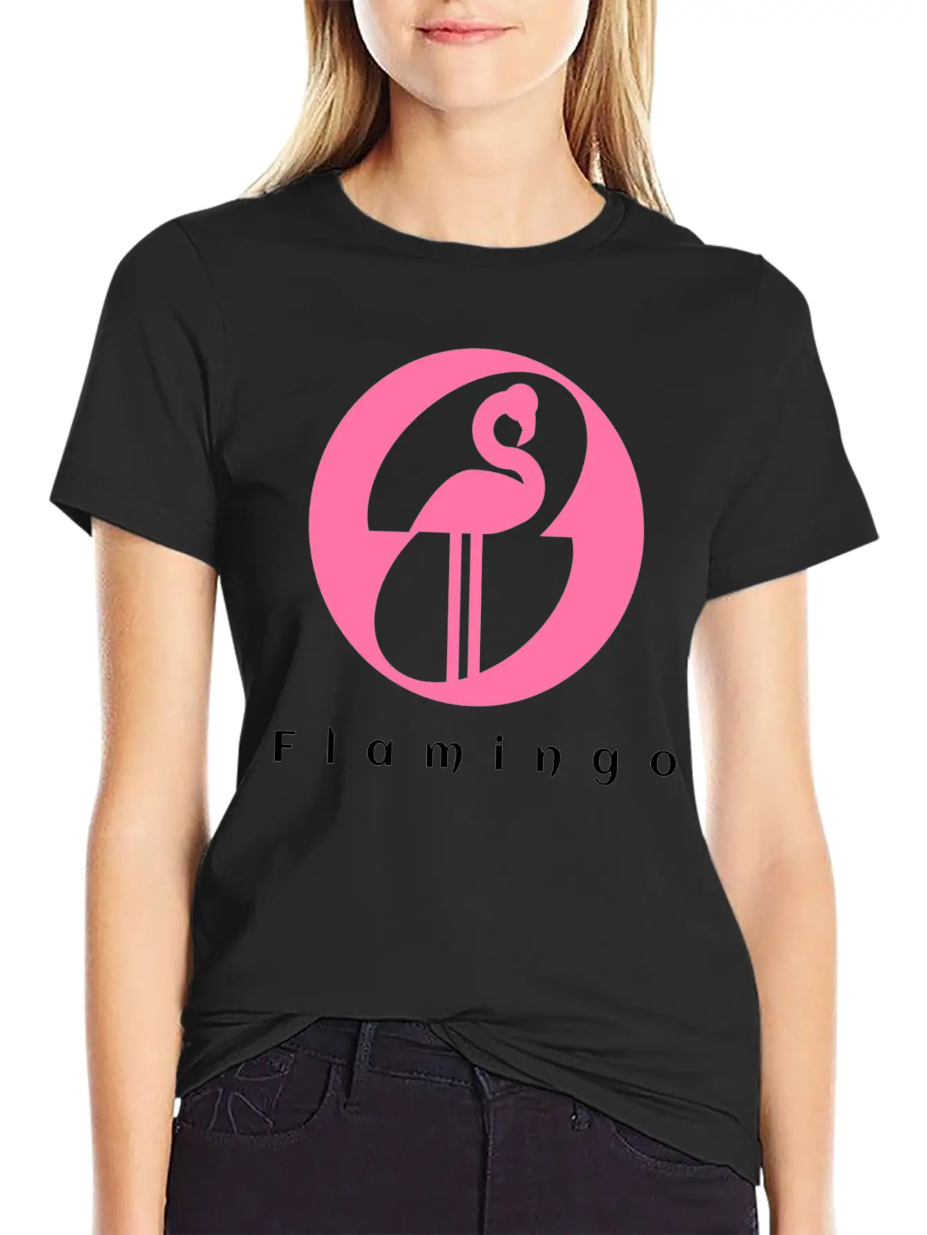 Flamingo Unisex Casual T-Shirt – Clean Design For Daily Comfort