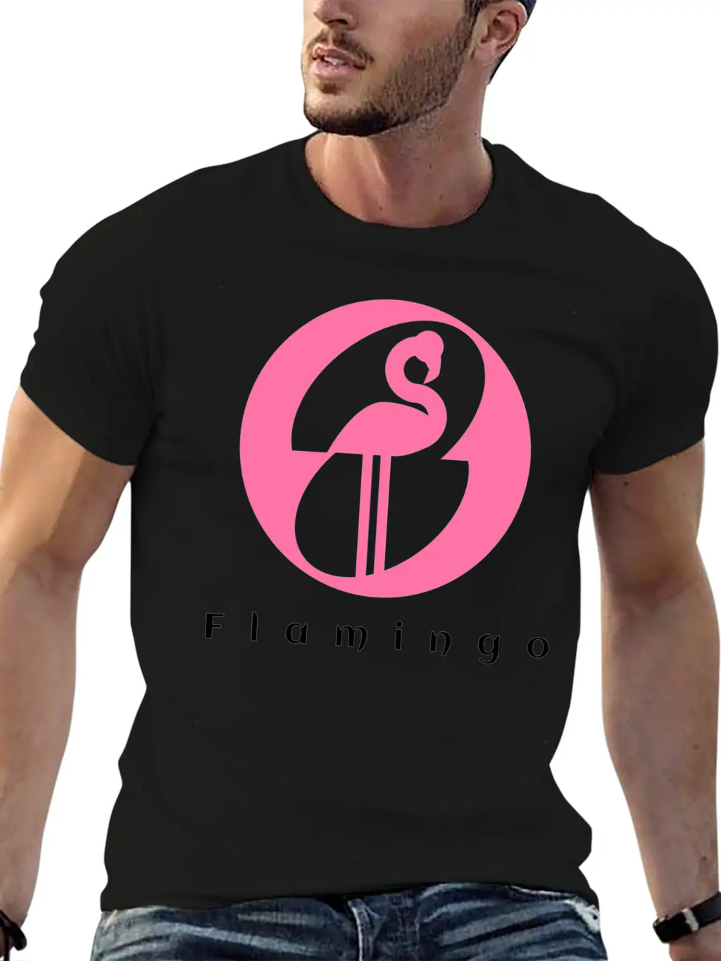 Flamingo Unisex Casual T-Shirt – Clean Design For Daily Comfort