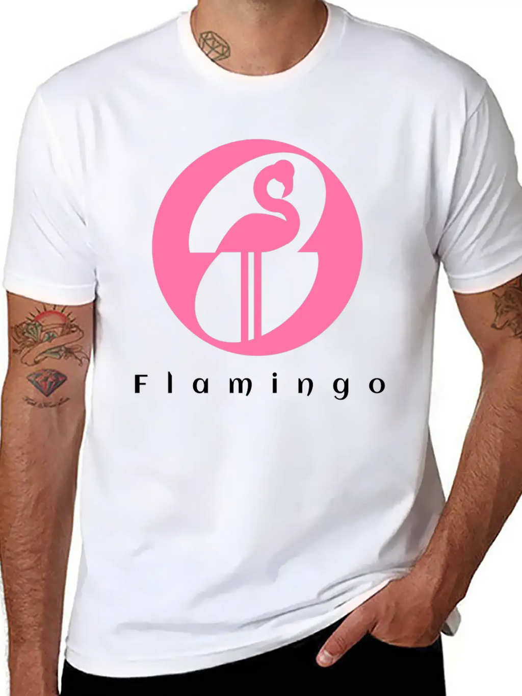 Flamingo Unisex Casual T-Shirt – Clean Design For Daily Comfort